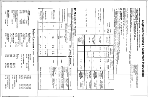 Elektra 2.121A Ch= 772.120B; Nordmende, (ID = 305253) Radio