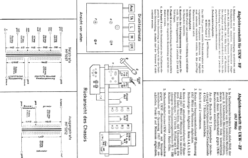 Elektra 56 Ch= 500; Nordmende, (ID = 1104958) Radio