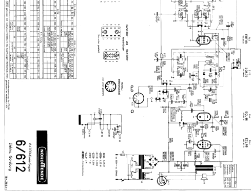 Elektra S13 Ch= 6/612; Nordmende, (ID = 64410) Radio