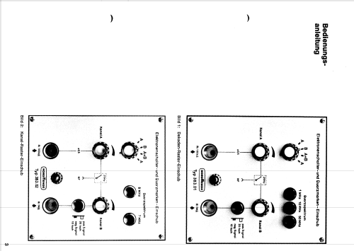 Elektronenschalter und Quarzmarken Einschub 383.02; Nordmende, (ID = 1939004) Equipment