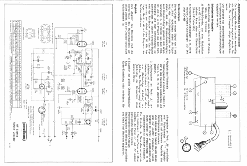 Exquisit de Luxe-Stereo Ch= L14 + LL14 + Rdf. Ch= 4/683; Nordmende, (ID = 1473887) TV Radio