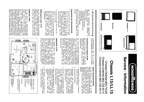 Exquisit-Stereo Fernseh Ch= L13/LL13 + Radio Ch= 2/633; Nordmende, (ID = 685314) TV-Radio