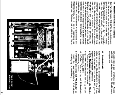 Farb-Generator FG 387; Nordmende, (ID = 2171276) Equipment