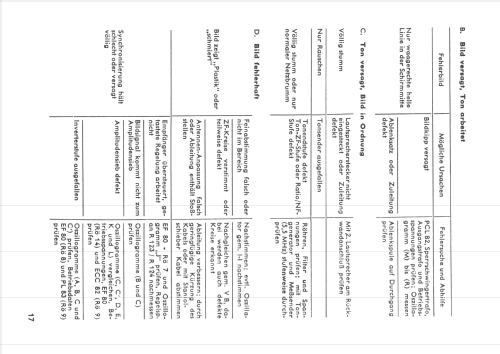 Favorit 57 Ch= 764; Nordmende, (ID = 1105069) Television