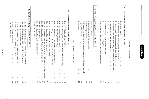 Fernseh Signal Generator FSG957; Nordmende, (ID = 127667) Ausrüstung