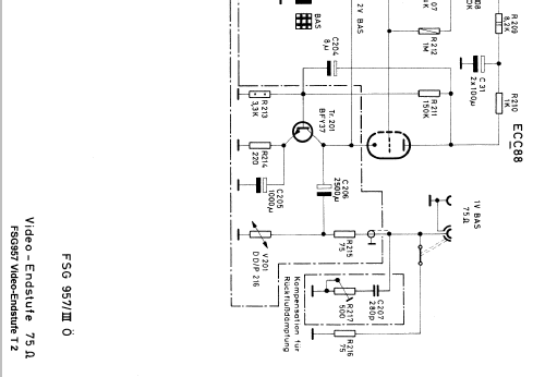 Fernseh Signal Generator FSG957/III ; Nordmende, (ID = 397084) Equipment