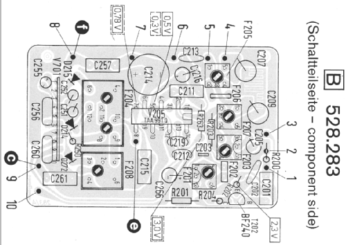 Galaxy-mesa 6600 973.102.A Ch= 773.120.A; Nordmende, (ID = 216643) Radio