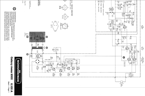GALAXY mesa 9000 Ch= 6.100A; Nordmende, (ID = 202171) Radio
