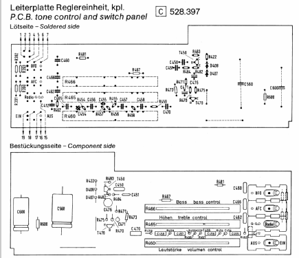 GALAXY mesa 9000 Ch= 6.100A; Nordmende, (ID = 202186) Radio