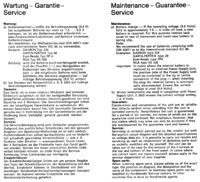 HF-Grundwellen-Generator Experience E-3601; Nordmende, (ID = 905862) Equipment