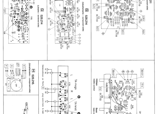 HiFi-Stereo-Steuergerät 7500/ST 971.138A Ch= 771.138A; Nordmende, (ID = 60105) Radio