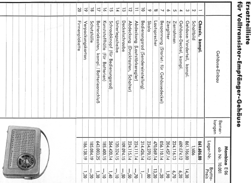 Mambino E06/F Ch= 1/606; Nordmende, (ID = 1440716) Radio