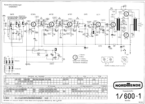 Mambo E00 CH= 1/600-1 861.600.01; Nordmende, (ID = 267852) Radio