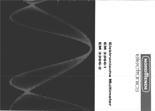 Multimeter EM3366/1; Nordmende, (ID = 431125) Equipment