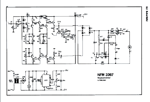 Niederfrequenz-Millivoltmeter NFM 3367; Nordmende, (ID = 2217078) Equipment