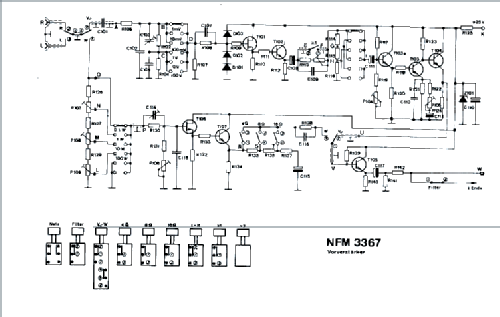 Niederfrequenz-Millivoltmeter NFM 3367; Nordmende, (ID = 2217079) Equipment