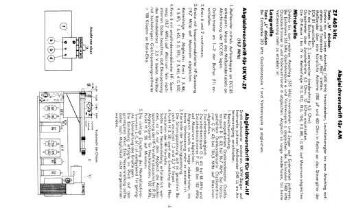 Norma LW V10 Ch= 4/610; Nordmende, (ID = 639808) Radio