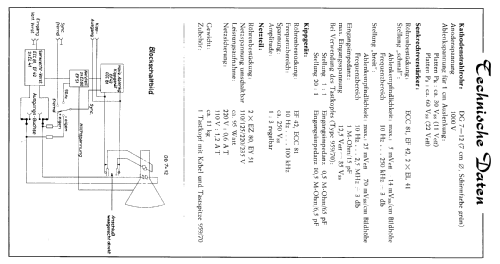 Oszilloskop FO959; Nordmende, (ID = 112703) Equipment