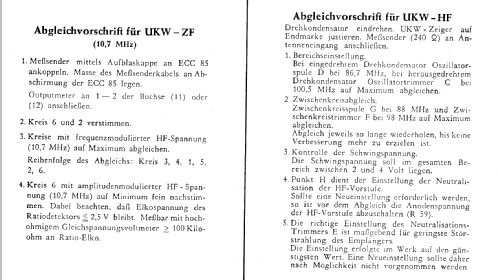 Parsifal-Stereo E17 Ch= 1/616; Nordmende, (ID = 212898) Radio