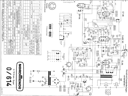 Phono-Super Ch= 0/614; Nordmende, (ID = 107916) Radio