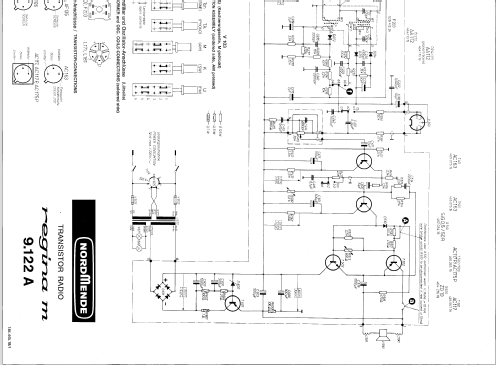 Regina M 969.122A Ch= 9.122A ; Nordmende, (ID = 259663) Radio