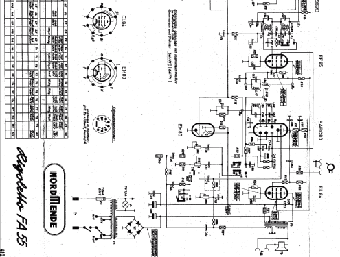Rigoletto FA-55 Ch= 410; Nordmende, (ID = 227354) Radio