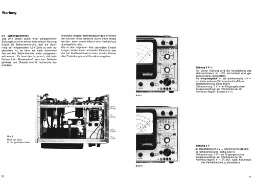 Röhrenvoltmeter URV356; Nordmende, (ID = 403345) Equipment