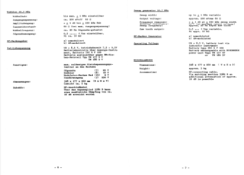 Rundfunk Prüfsender RPS3301; Nordmende, (ID = 2221253) Equipment