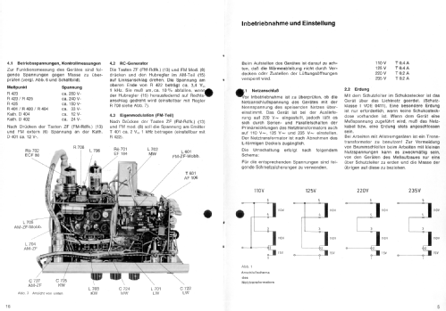 Rundfunk-Prüfsender RPS 378; Nordmende, (ID = 104831) Equipment