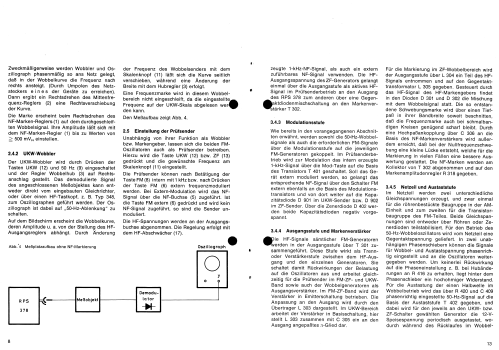 Rundfunk-Prüfsender RPS 378; Nordmende, (ID = 104834) Equipment