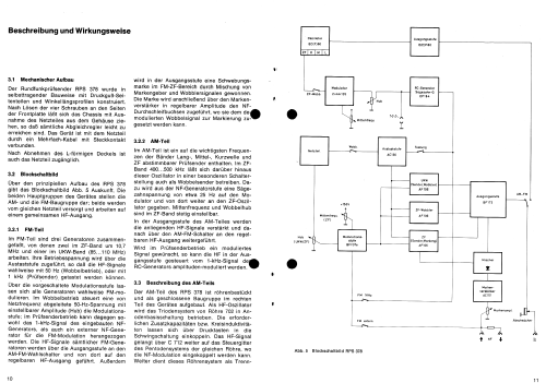 Rundfunk-Prüfsender RPS 378; Nordmende, (ID = 104836) Equipment