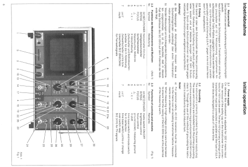 Service-Oszilloskop SO 3313/2; Nordmende, (ID = 1803672) Equipment