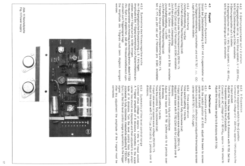 Service-Oszilloskop SO 3313/2; Nordmende, (ID = 1803686) Equipment