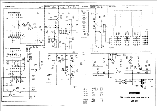 Sinus-Rechteck-Generator SRG389; Nordmende, (ID = 515047) Equipment