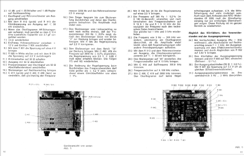 Sinus-Rechteck-Generator SRG389; Nordmende, (ID = 515049) Ausrüstung