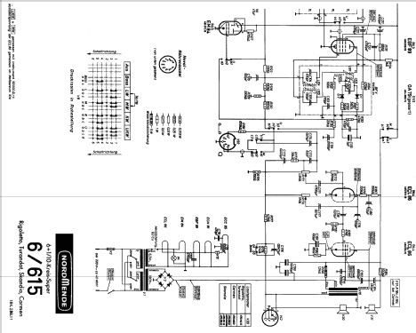 Skandia S24 Ch= 6/615; Nordmende, (ID = 62583) Radio