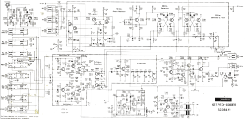 Stereo-Coder SC 384/1; Nordmende, (ID = 779557) Equipment