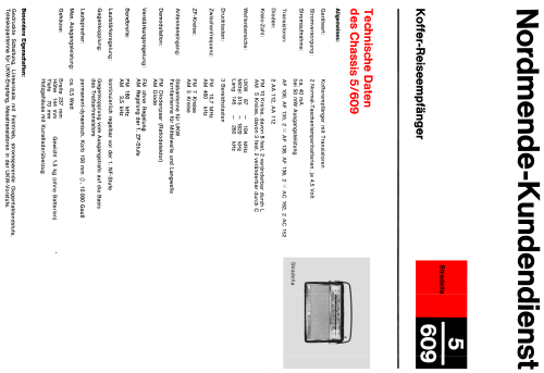 Stradella F09 Ch= 5/609; Nordmende, (ID = 630350) Radio