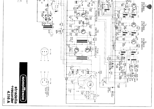 Stradella + Recorder 4.116A ; Nordmende, (ID = 107933) Radio