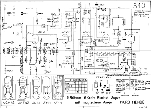 Super 310GW; Nordmende, (ID = 1104931) Radio