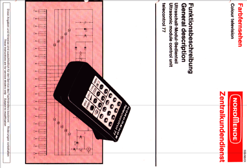 Telecontrol 77; Nordmende, (ID = 1660807) Divers