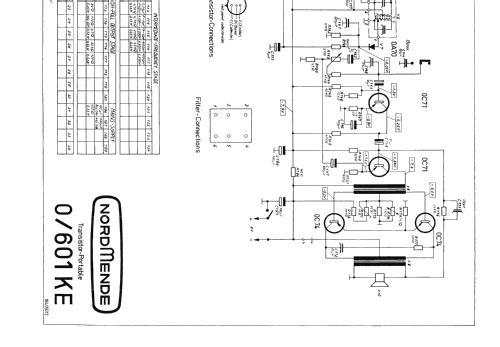 Transistor Portable Ch= 0/601KE; Nordmende, (ID = 934969) Radio