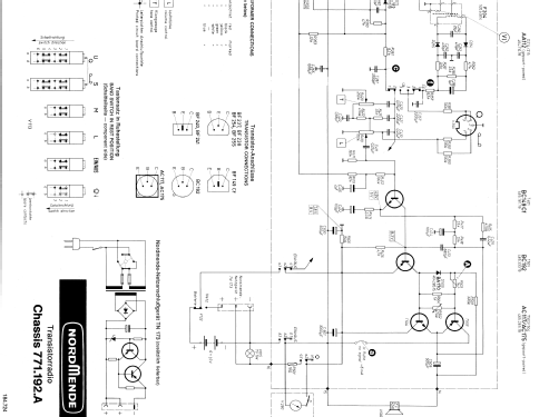 Transita Comfort 1.192A ; Nordmende, (ID = 155112) Radio