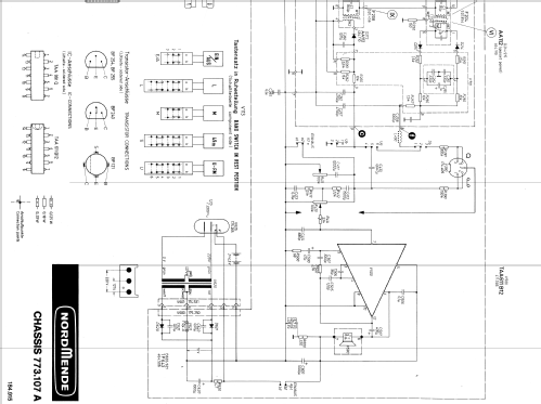 transita de luxe 974.107.C - 4.107C Ch= 773.107A; Nordmende, (ID = 151833) Radio