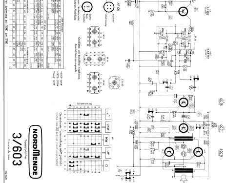 Transita de Luxe UML D030 Ch= 3/603; Nordmende, (ID = 65504) Radio