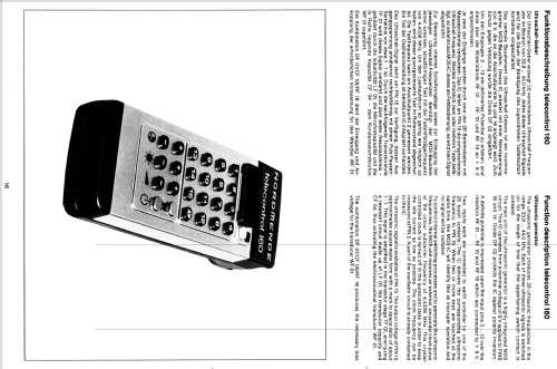 Ultraschall-Bedienteil telecontrol; Nordmende, (ID = 1663951) Misc