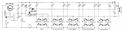Ultraschall-Fernbedienung Telecontrol I ; Nordmende, (ID = 2543634) Misc