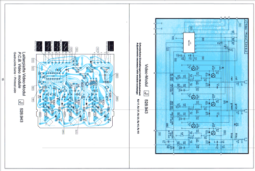 Vollmodul-Chassis F V 776.535; Nordmende, (ID = 1646032) Television