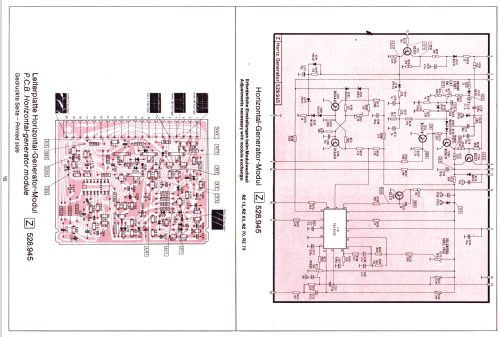 Vollmodul-Chassis F V 776.535; Nordmende, (ID = 1646036) Télévision