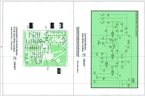 Vollmodul-Chassis F V 776.535; Nordmende, (ID = 1646038) Télévision